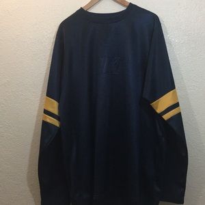 Vintage Nike Embossed Logo Mesh Jersey Longsleeve